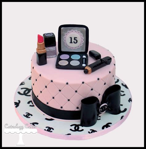 chanel makeup birthday cake|chanel birthday cake.